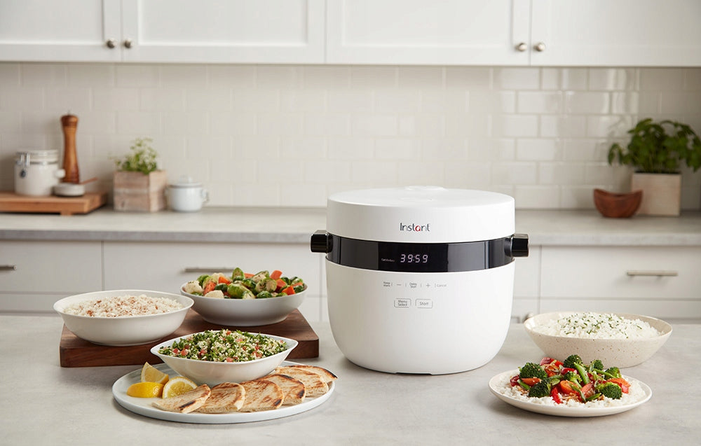 Rice Cooker Instant Pot Capacity 5L 860W 8 Programs 860W LED Screen White Manufacturer code Instant Brands Inc.