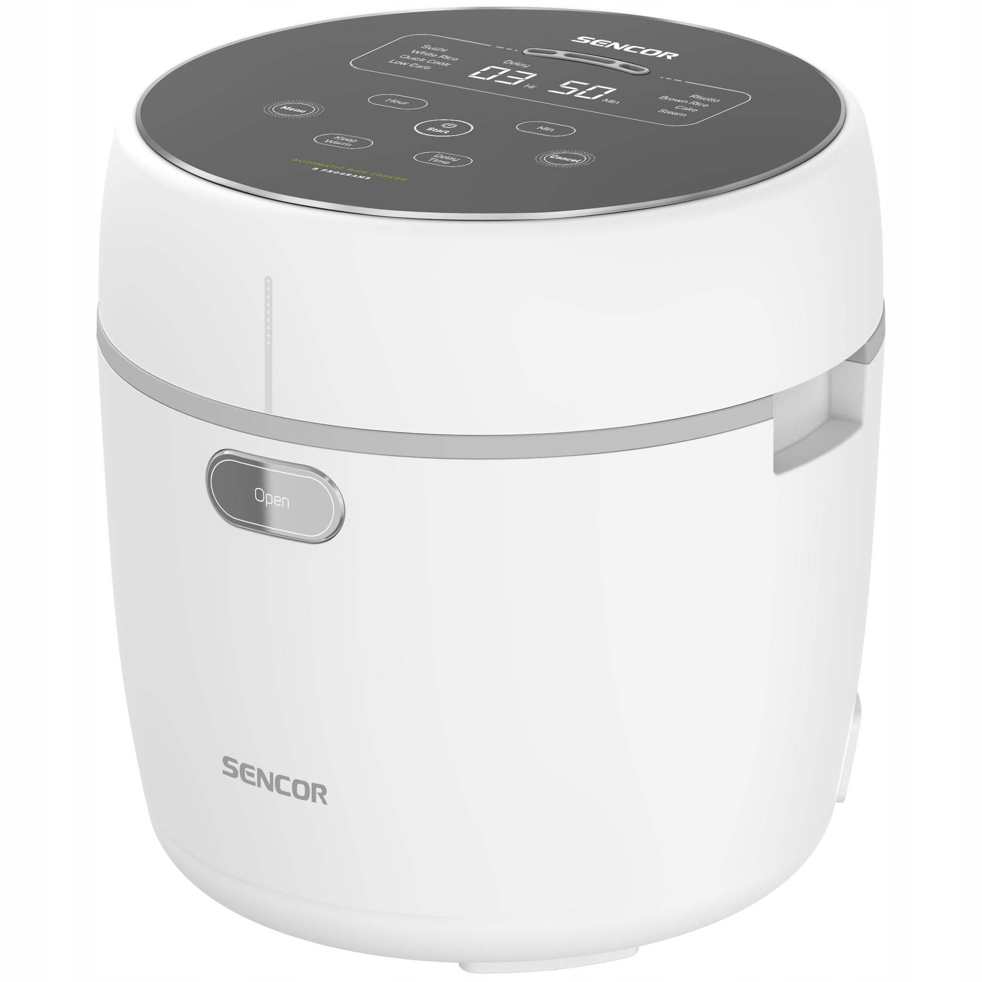 Rice Cooker MULTIFUNCTIONAL POT 0,6L 8 FUNCTIONS 350W Sencor SRM 0670WH White EAN (GTIN) 8590669361137