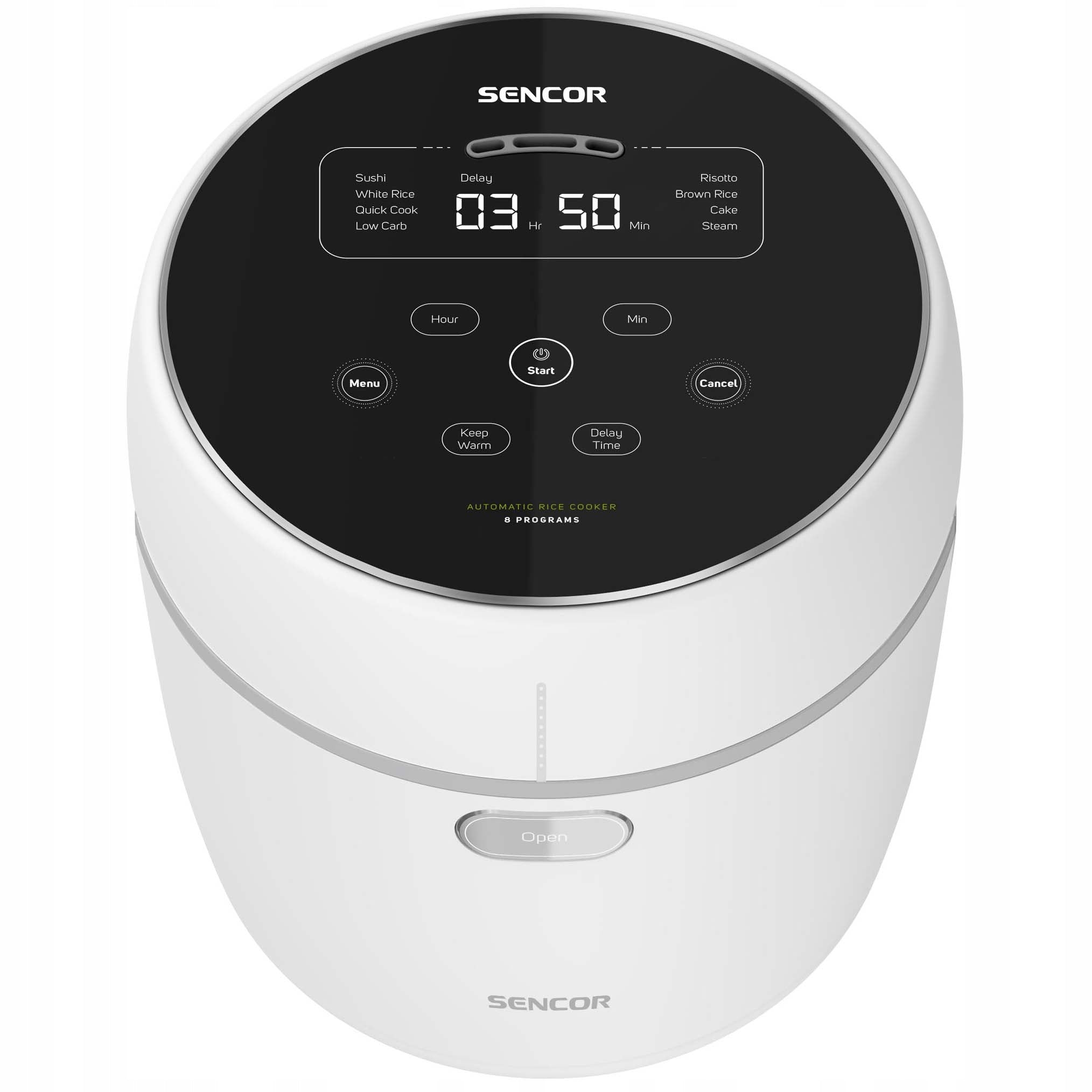 Rice Cooker MULTIFUNCTIONAL POT 0,6L 8 FUNCTIONS 350W Sencor SRM 0670WH White Manufacturer code SRM 0670WH