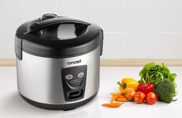 Rice cooker Concept RE2020 1,5 l silver/grey 650 W Brand Concept