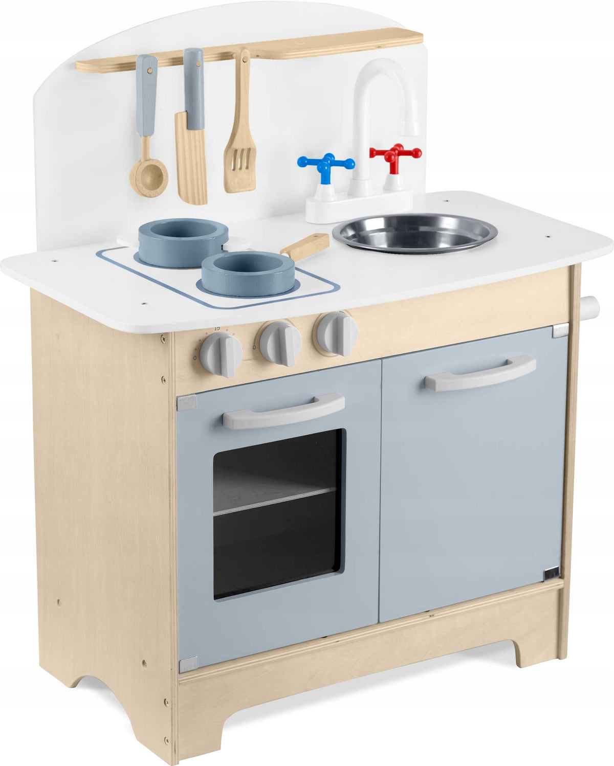 Ricokids Wooden large interactive kitchen for children + accessories Manufacturer code 785200