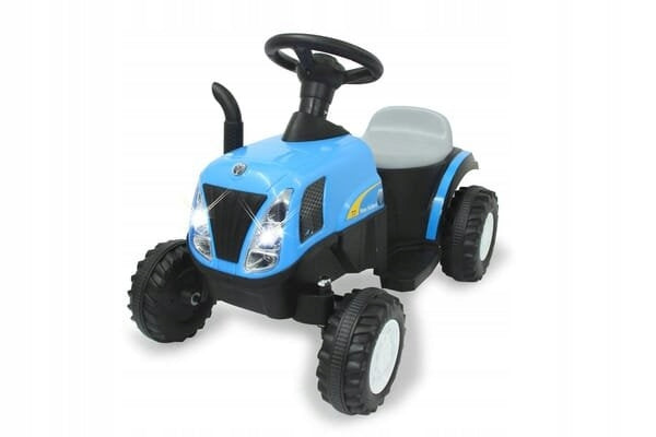 Ride-on New Holland with trailer blue 6V JA4 Brand Jamara