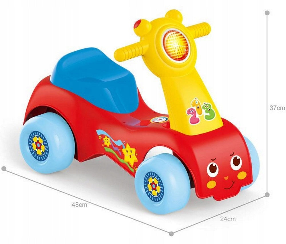 Ride-on pusher Walker interactive SCOOTER toy car LEARNING TO WALK MUSE Manufacturer code 25787