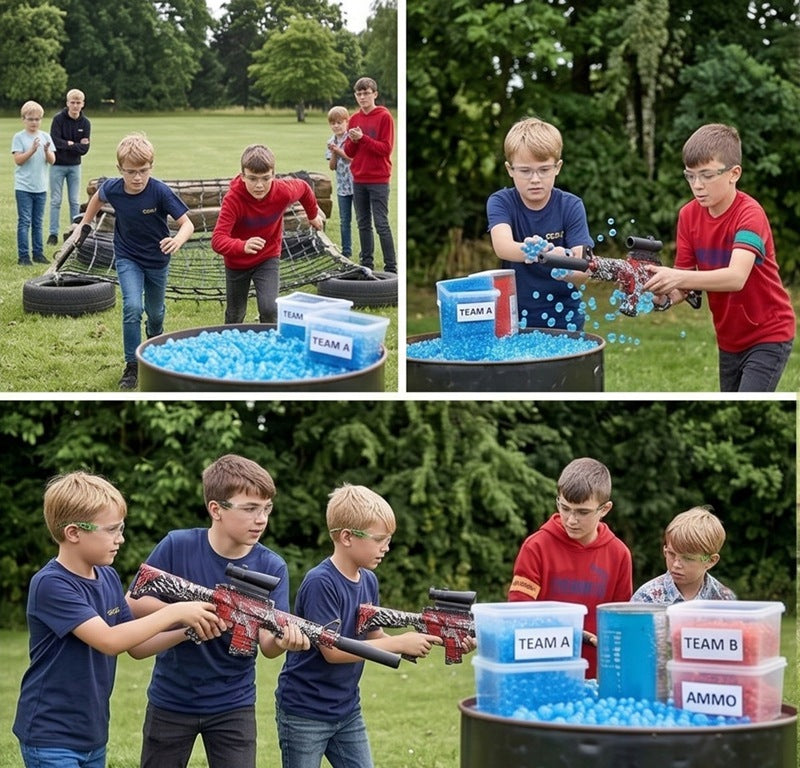 Rifle Gun Automatic for Gel Knuckles Water Electric Weapon M4 Brand Nobo Kids