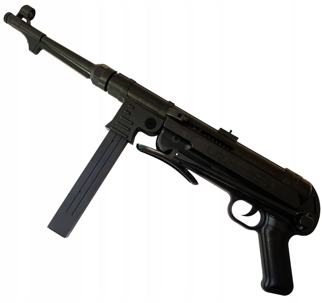 Rifle ball gun plastic dummy weapon with fold-out stock