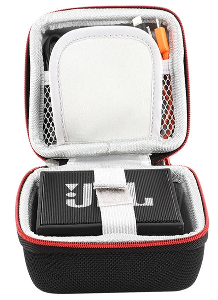 Rigid case with pocket for JBL Go2 black