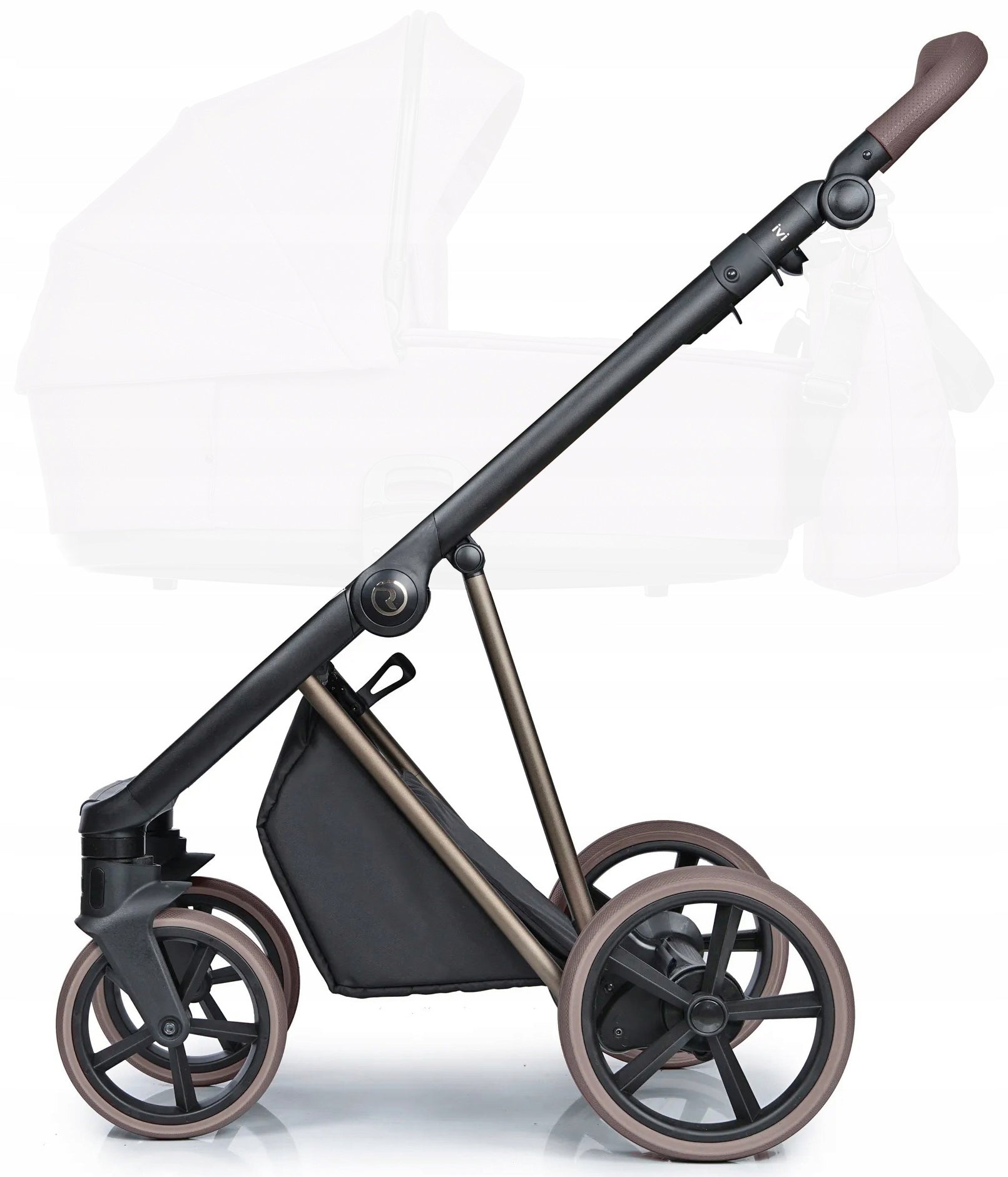 Roan IVI 2.0 Vintage Collection Mocha Mousse 2-in-1 Stroller + Adapters Manufacturer code Mocha Mousse 2w1