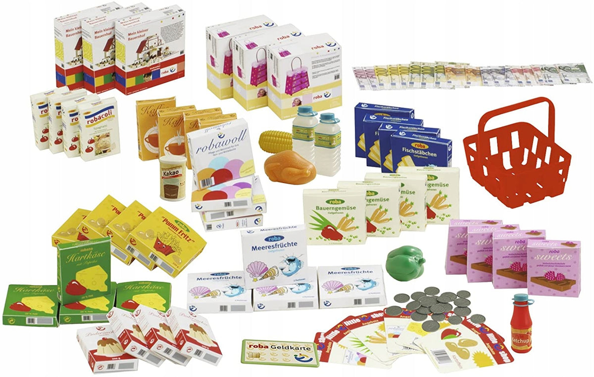 Roba accessories for children's wooden store cash register Brand Roba