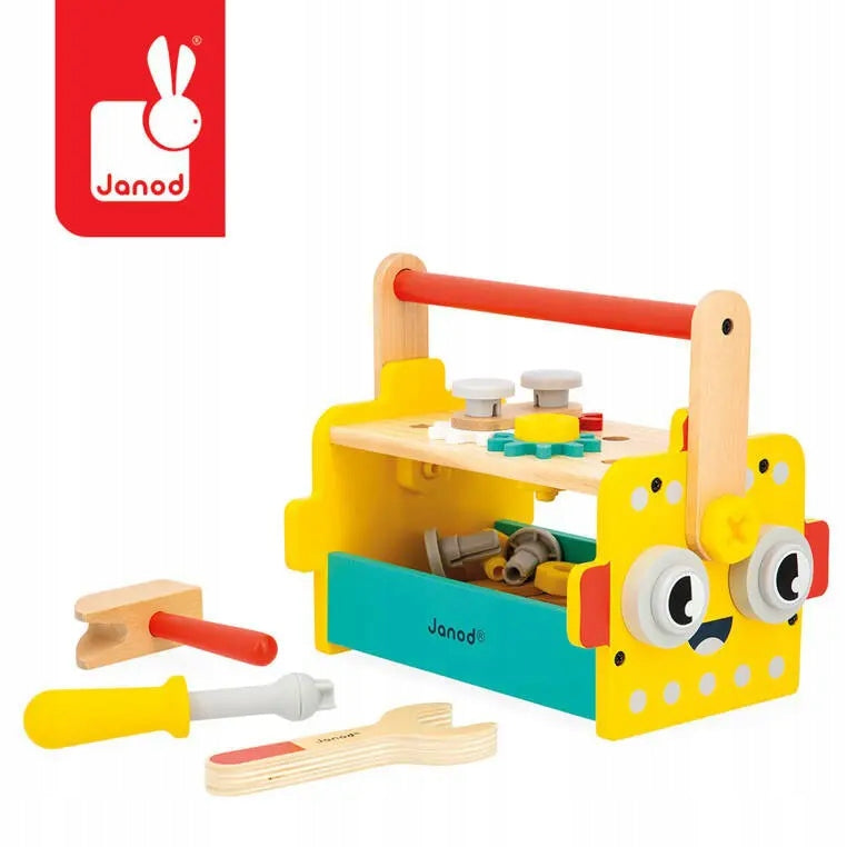 Robot Brico Kids Janod Tool Box Color multicolor