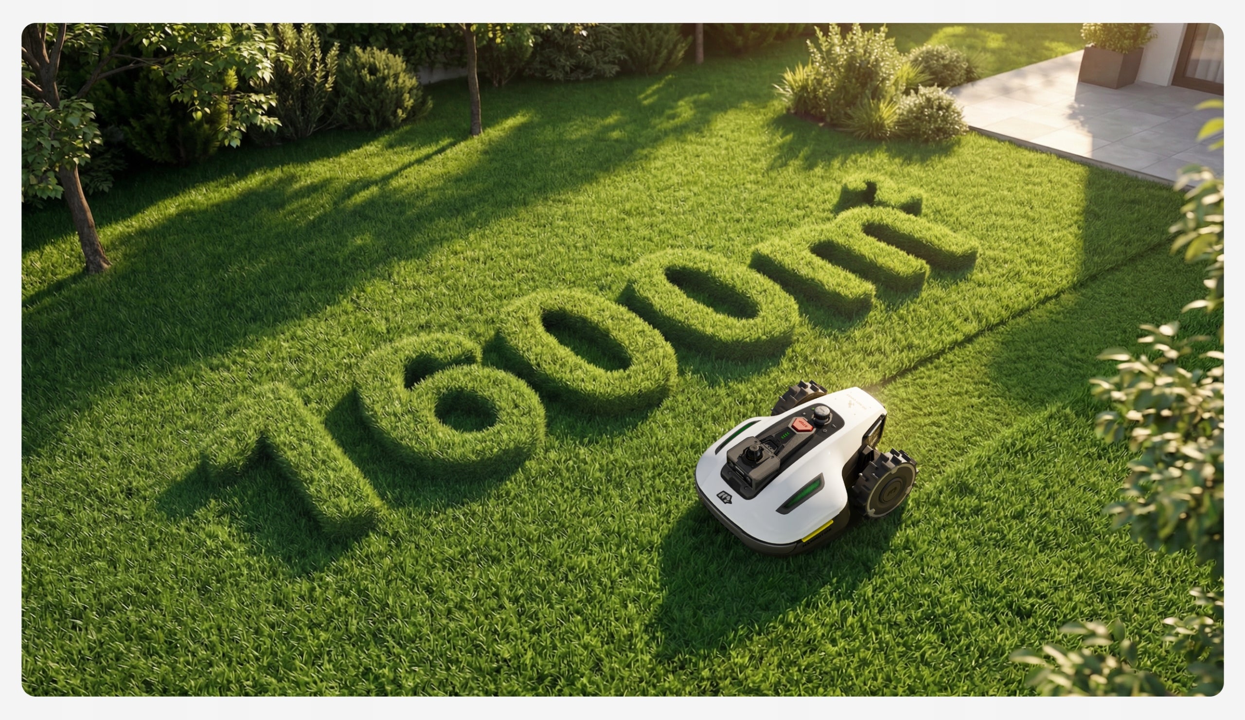 Robot Mower Mammotion YUKA mini 2 1000 Lawn mower Without cable 360° LiDAR Mowing performance 1000 m²