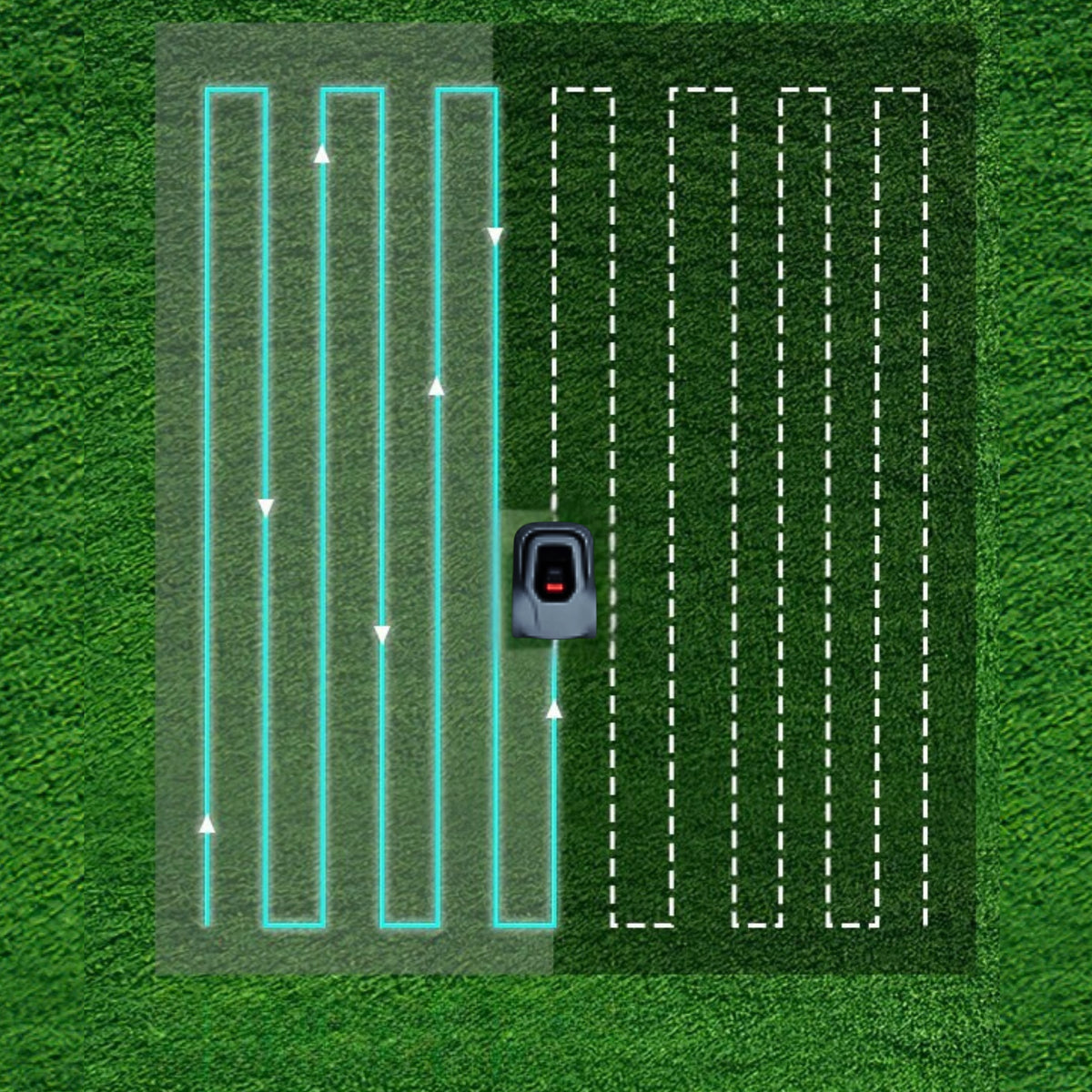 Robot Mowing Lawn Mower up to 1000 m² BT Wi-Fi App Blaupunkt Manufacturer code RL5010SETCT2010
