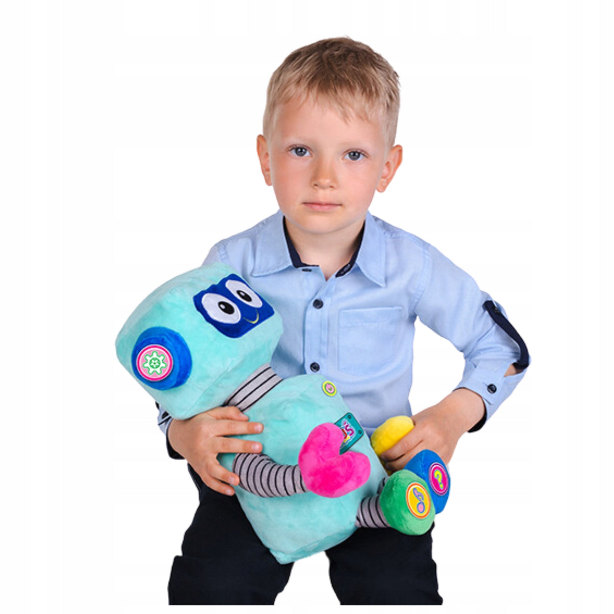 Robot Robuś Plush Educational Interactive Learning Space Mathematics Sound Kid's age 12+ months