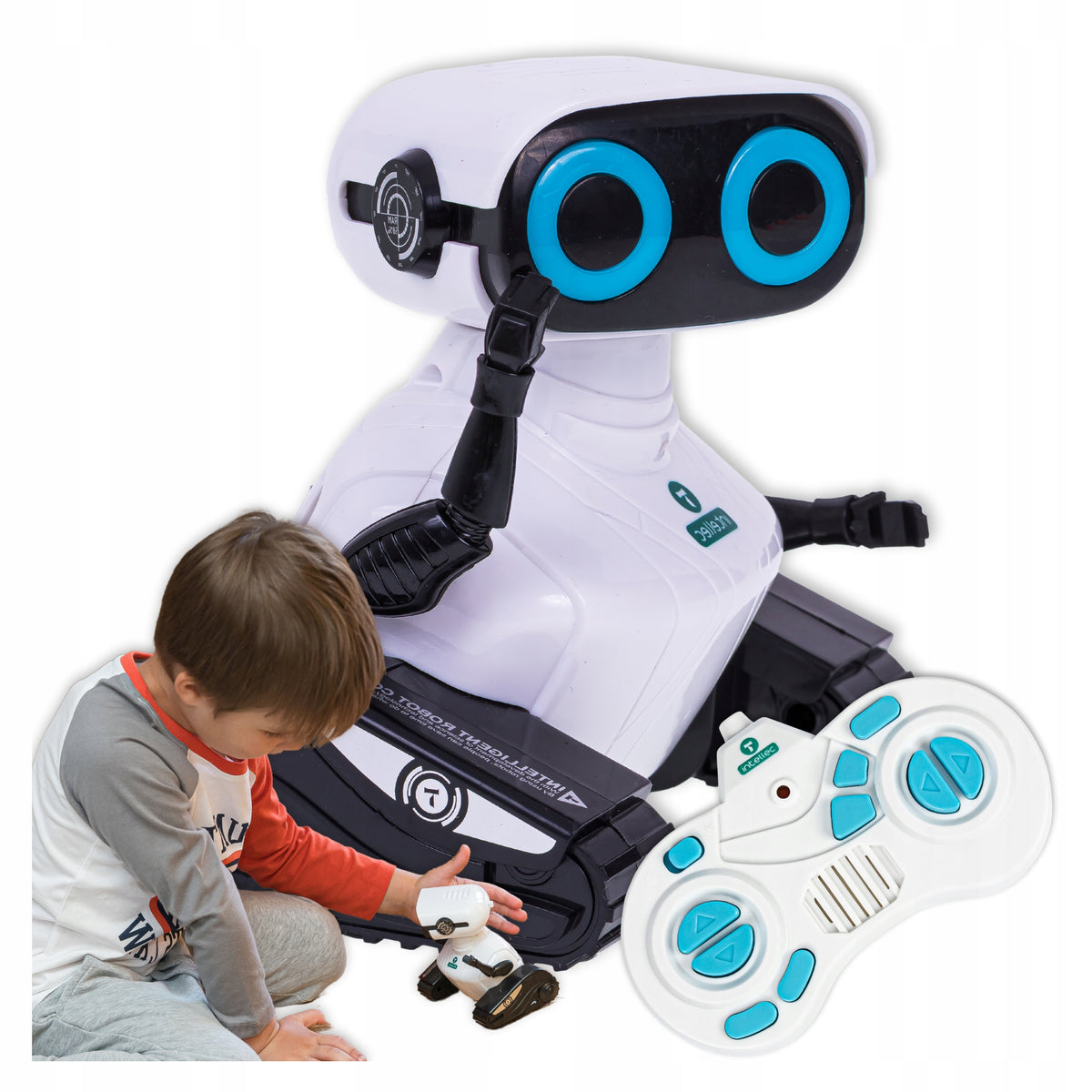 Robot Toy Interactive Remote Controlled Children's Day Sound Light