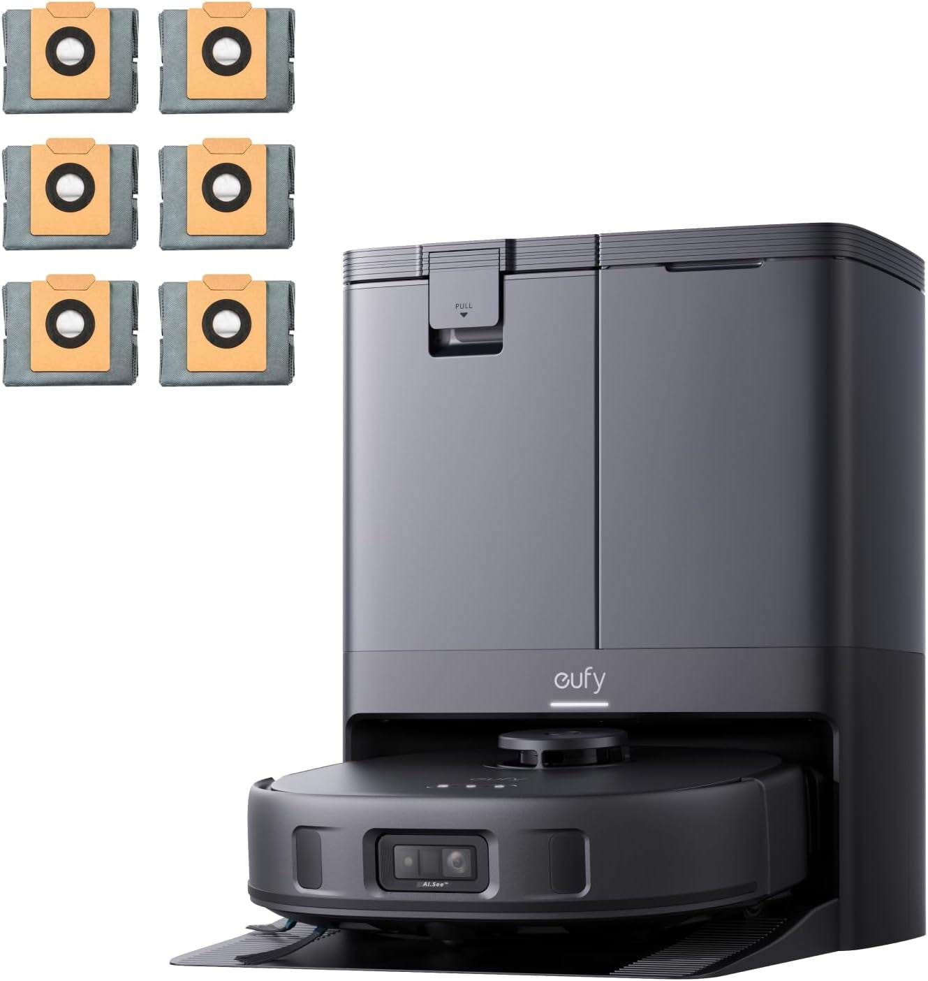 Robot Vacuum X10 Pro Omni eufy 8000Pa Station + 6 Dust Bags