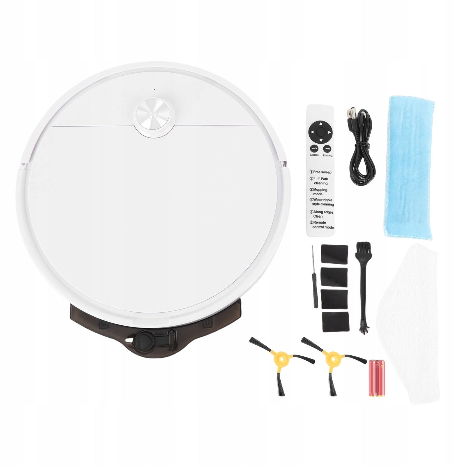 Robot and mop vacuum cleaner Combo 2800Pa 6 modes 7X cordless remote control