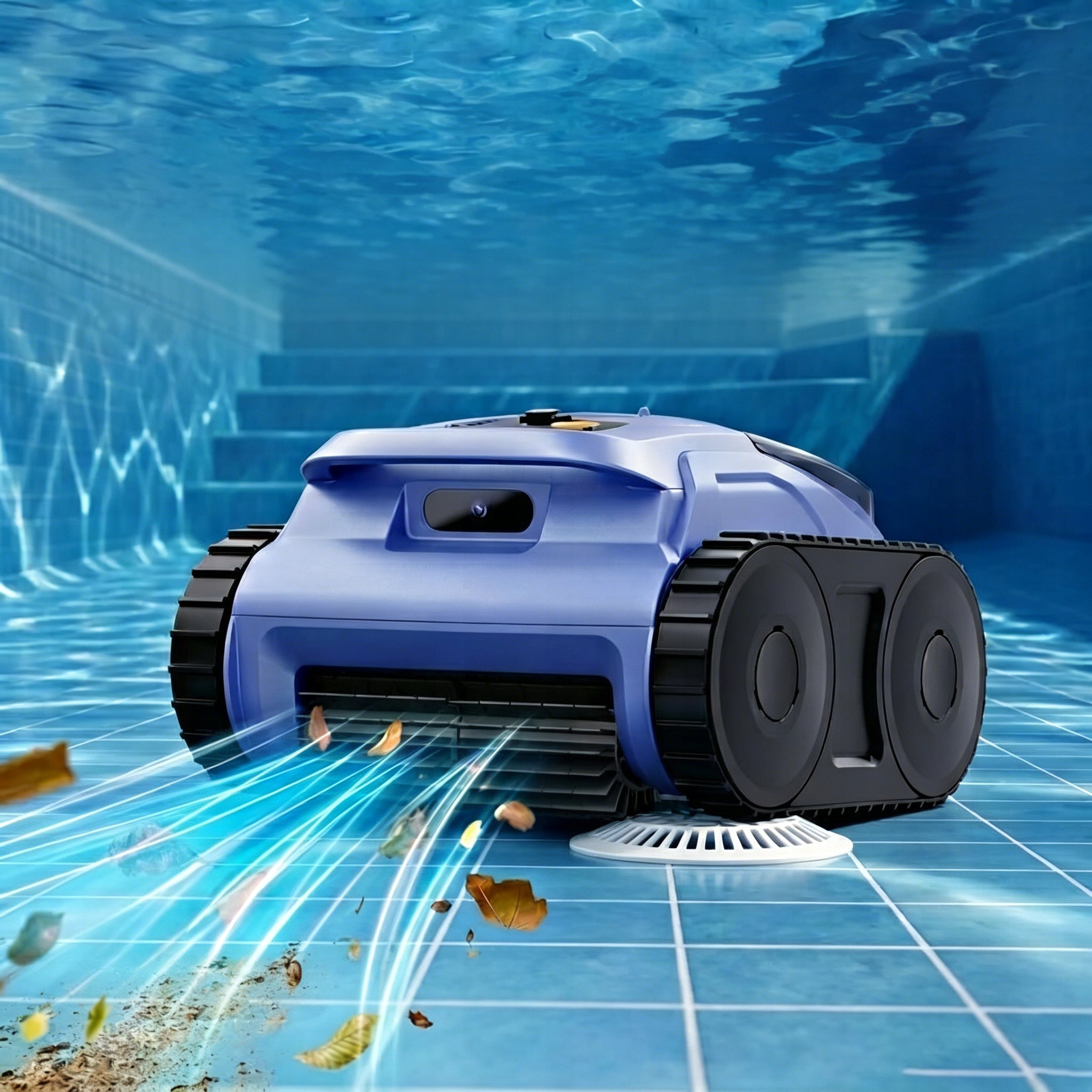 Robot for Swimming Pool Vacuum Cleaners Cleaning Walls and Water Lines Seauto SAT20 PRO Manufacturer code 4071569 Odpowiedni basenu Intex/Bestway 4L