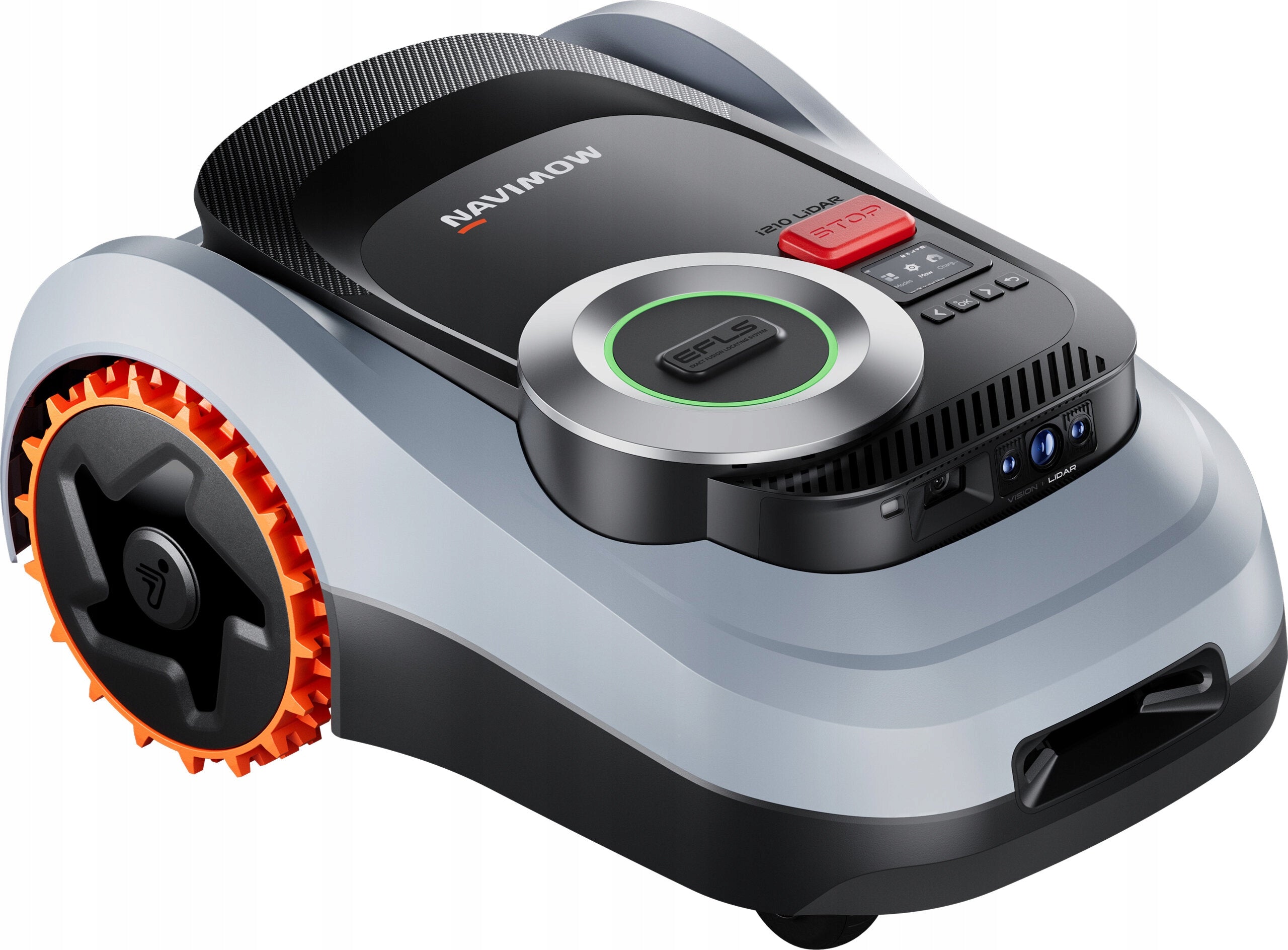 Robot mower SEGWAY NAVIMOW i210E 22cm 1000m2 Wi-Fi Additional information controlled via smartphone PIN code rain sensor shock sensor