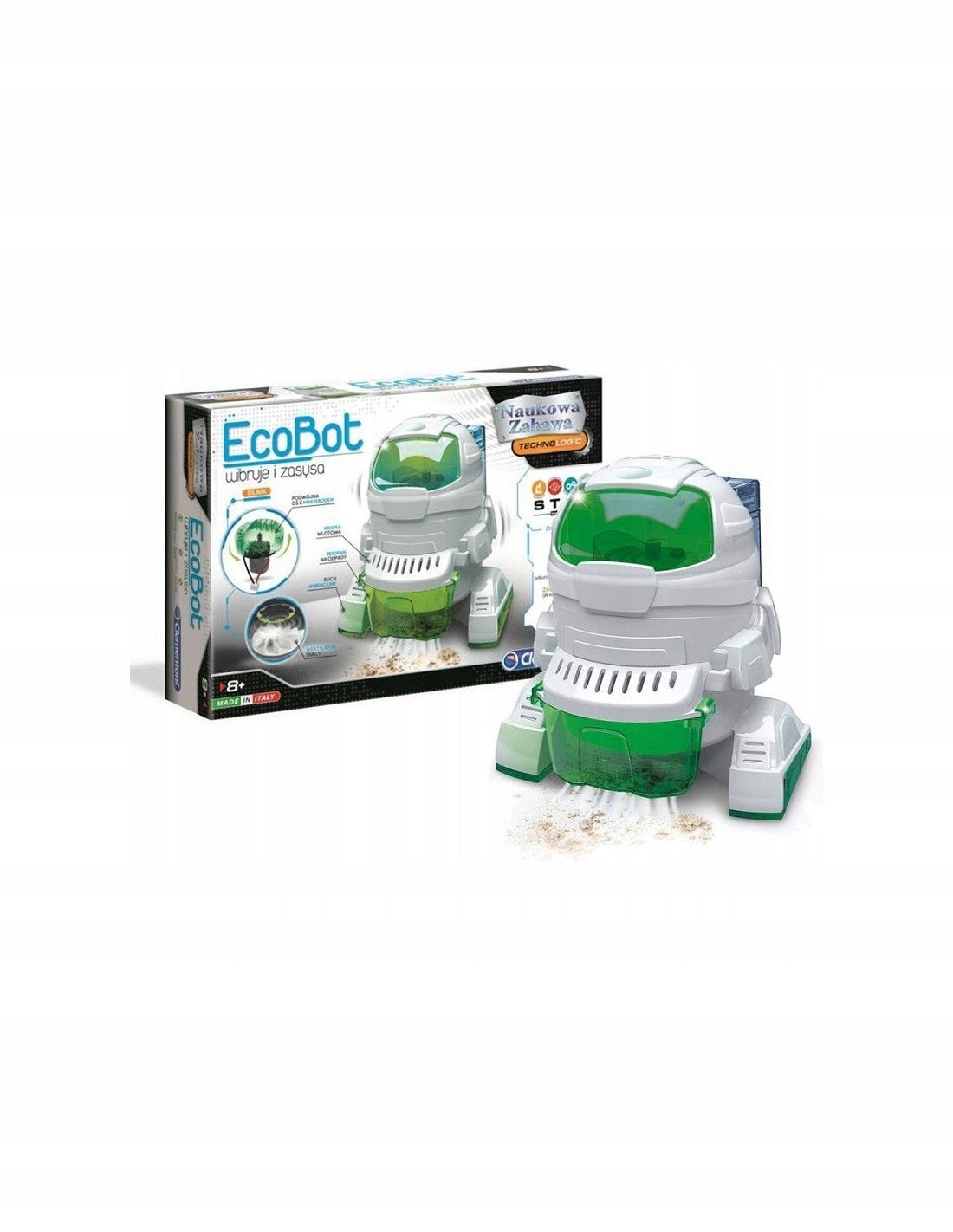 Robot toy vacuum cleaner suction for children 8+ for gift Packaging status original