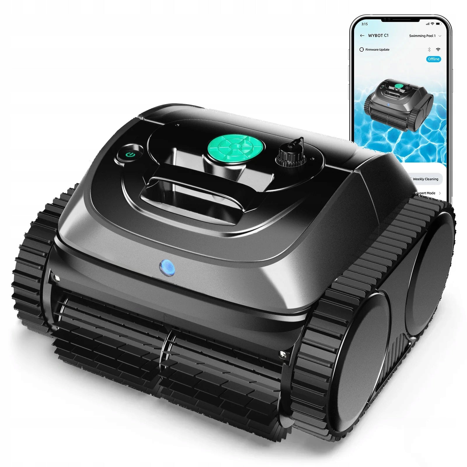 Robotic Pool Vacuum Cleaner WYBOT C1 with APP wireless