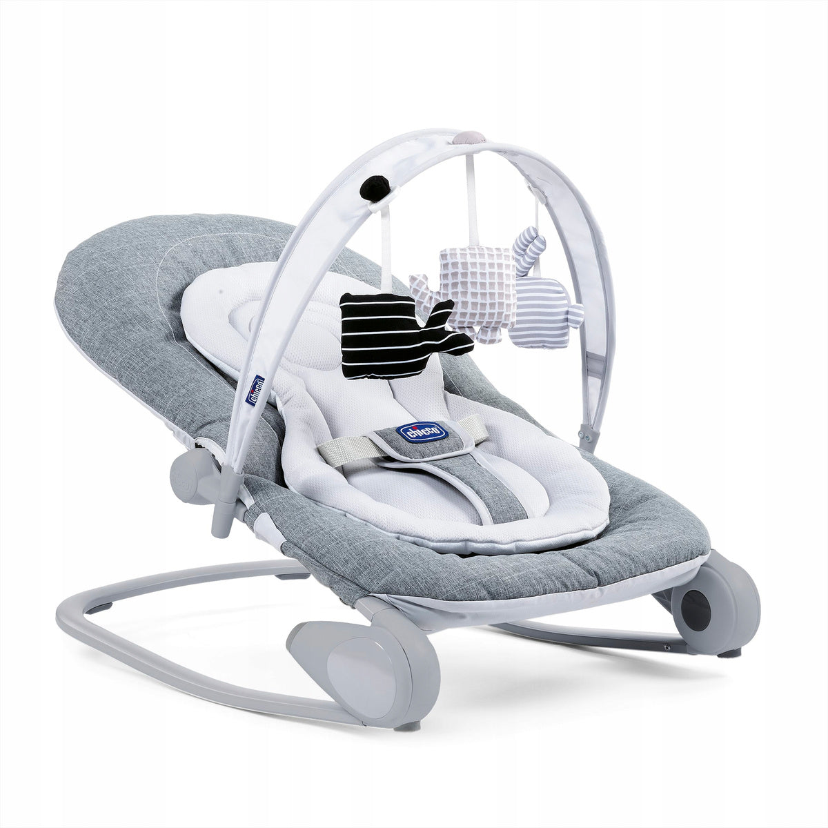 Rocker Deckchair Chicco Hoopla TITANIUM 0-6 msc to 12 -18 kg 4 Positions