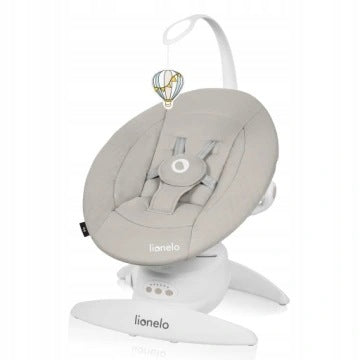 Rocker electric lounger rotation 360°control panel 0-9kg Lionelo Iris Brand Lionelo