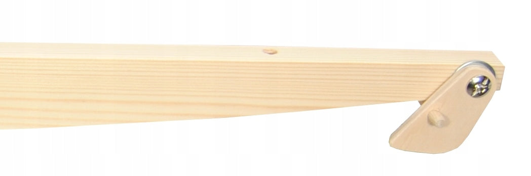 Rockers for crib 1 120x60 poles skids lock Manufacturer code Bujaki białe