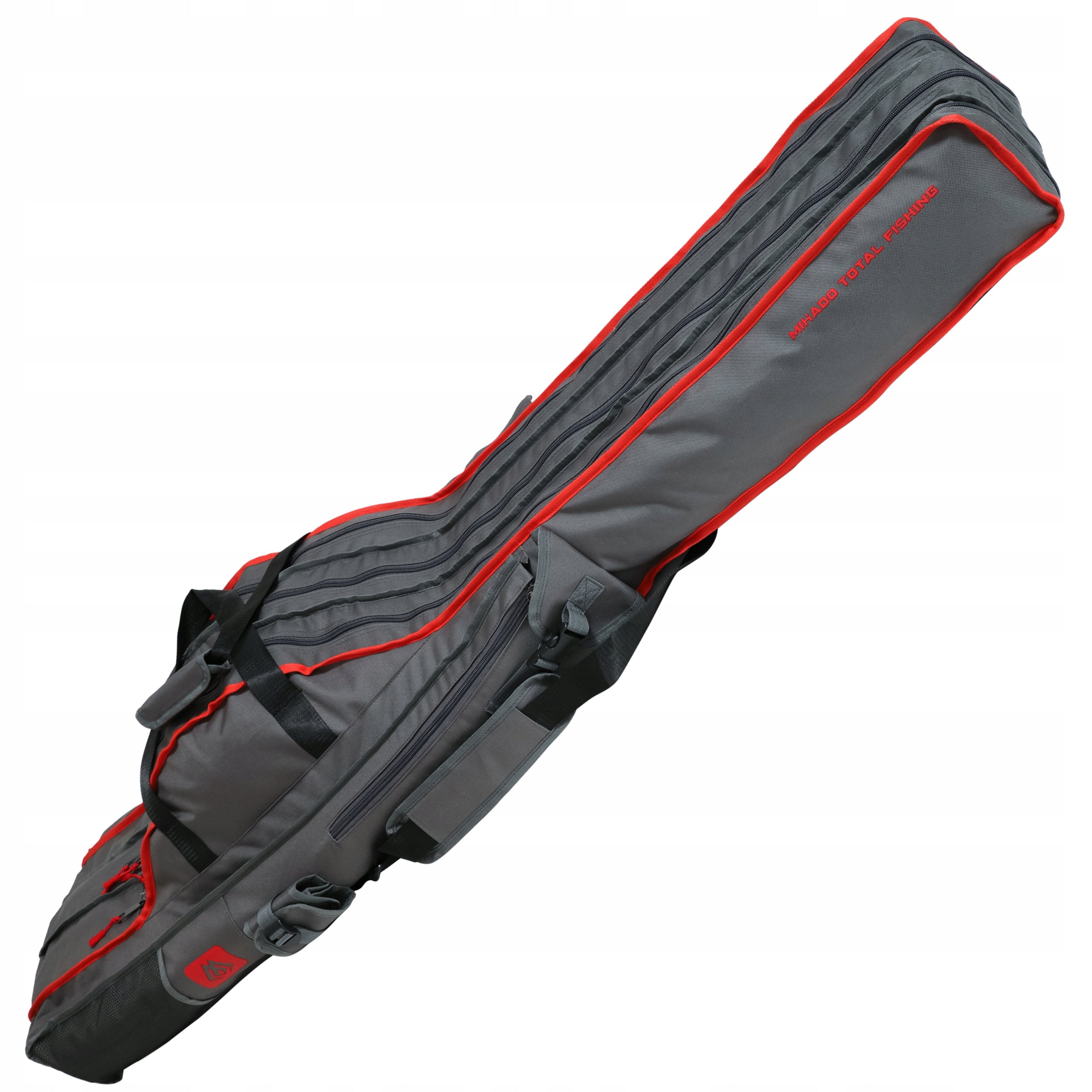Rod cover 3 CHAMBERS + pocket 140CM MIKADO fishing for 3 rods 1,4