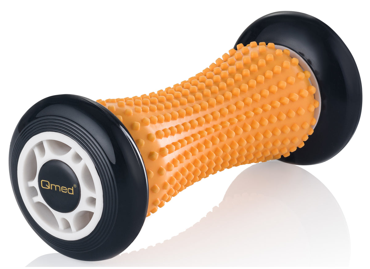 Roller on flat feet roller with projections roller hedgehog massaging feet
