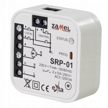 Roller shutter controller 230V SRP-01 ZAMEL Brand Zamel