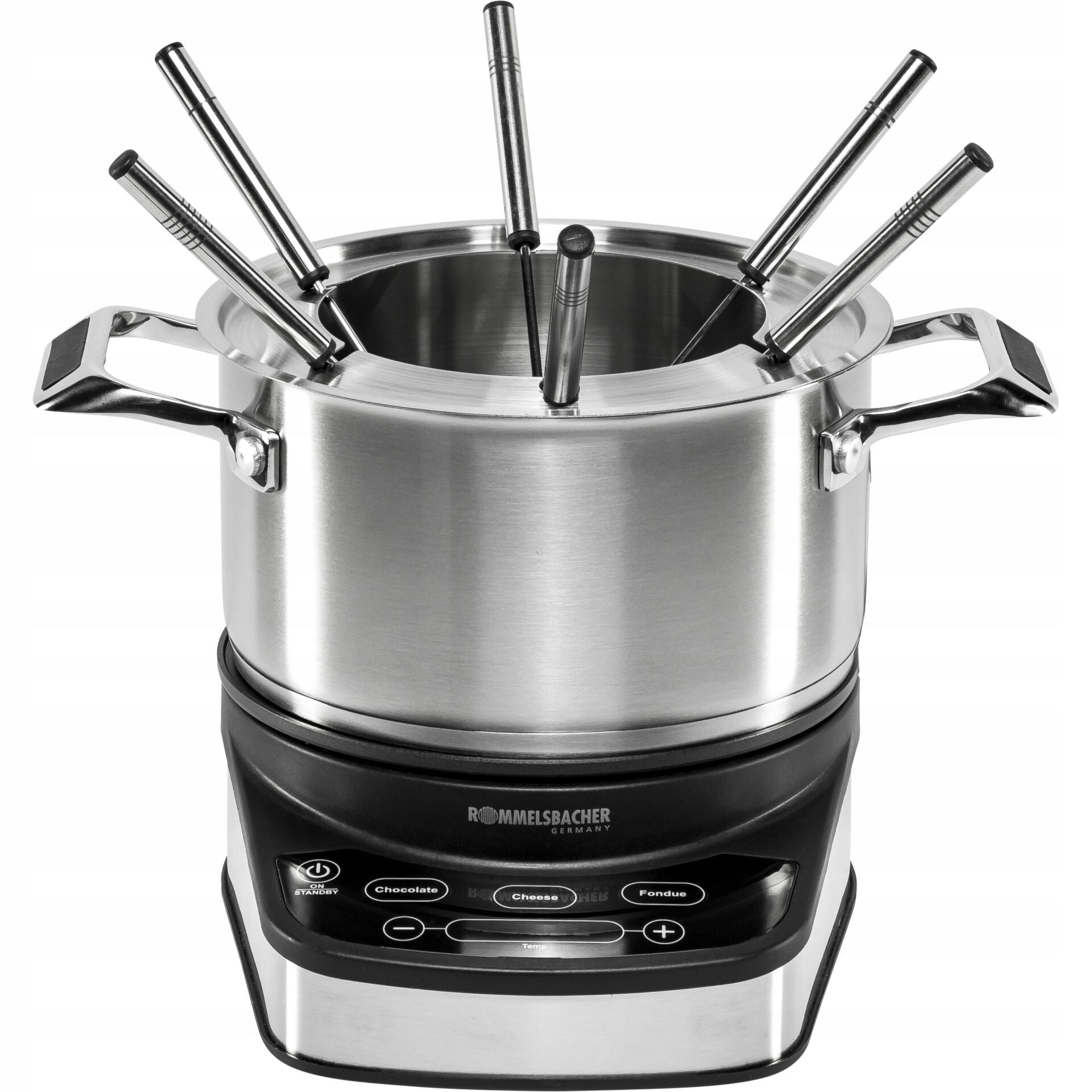 Rommelsbacher F 1200 Fondue with Cooking Plate