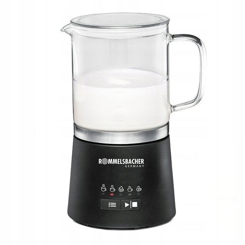 Rommelsbacher Milk frother MS 625 600W 5 Programs 250ml Black