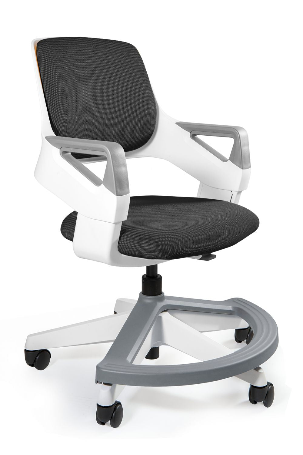 Rookee Armchair Black BL418 – Ergonomic Children’s Chair with Footrest Brand Unique