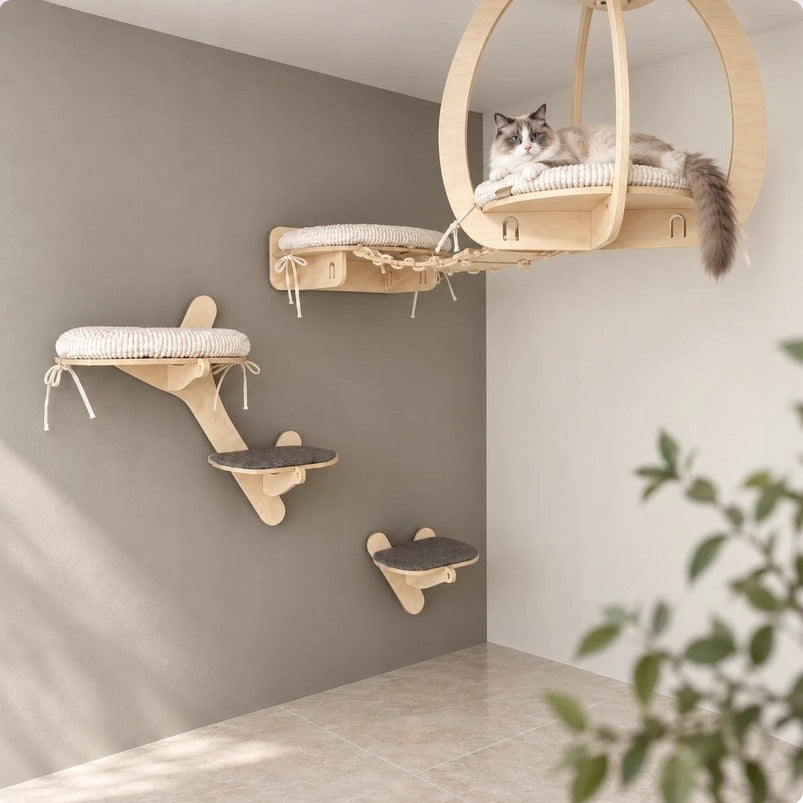 Rope park CATSTRADA for cat SKY PARK 2 shelves bed bridge L 145,5 Packaging status original