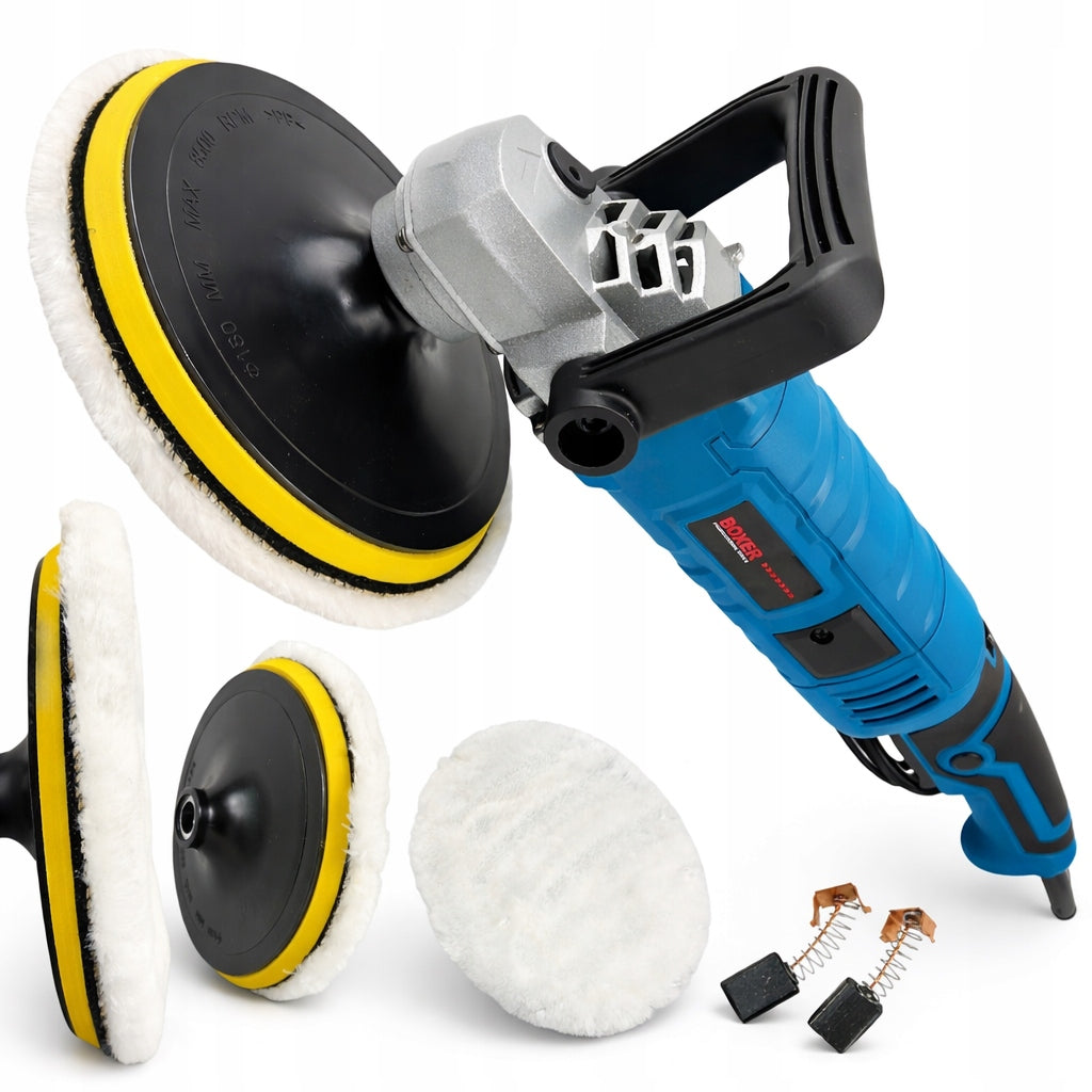Rotary Car Polisher 180mm Rotation Adjustment Varnish Kit