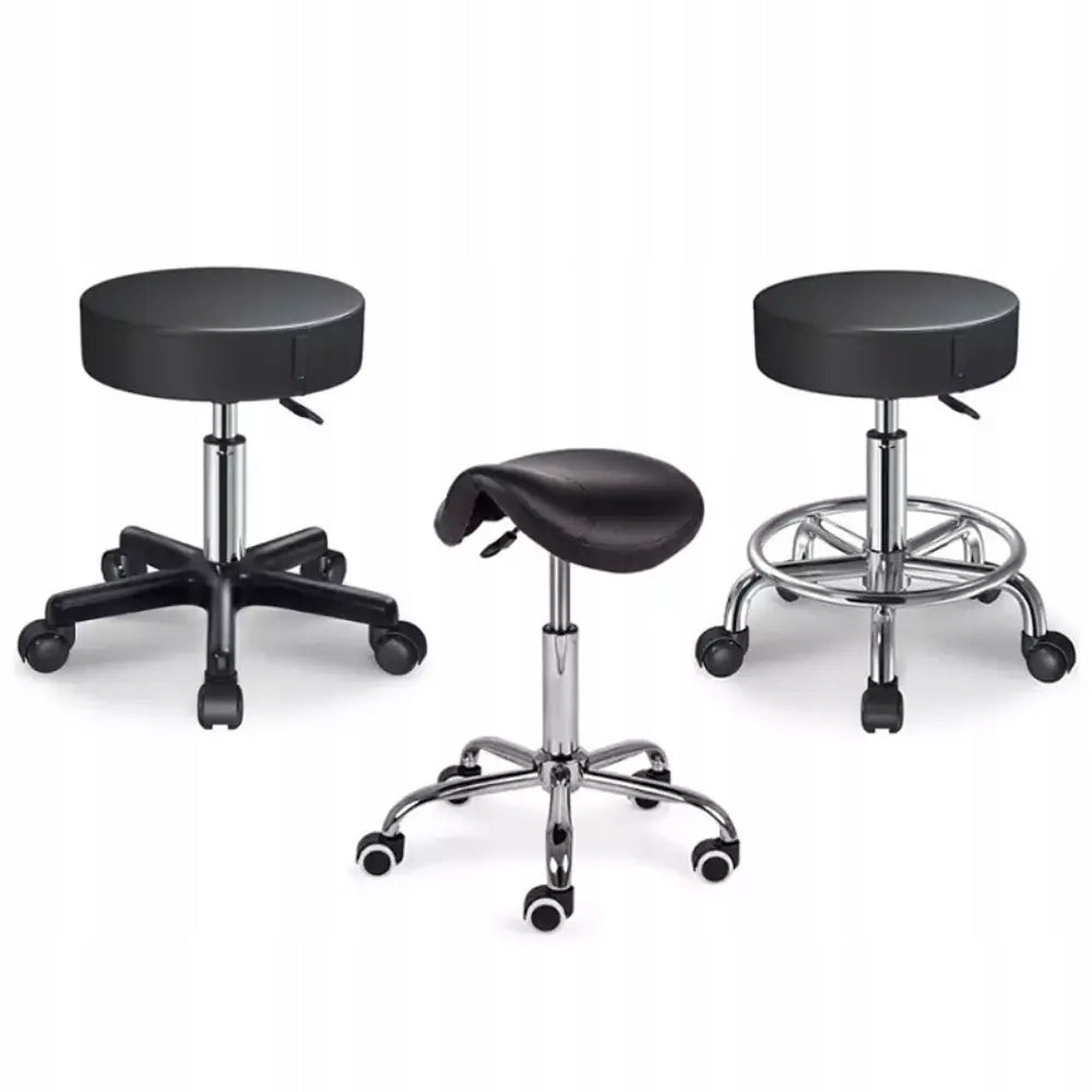 Rotary cosmetic stool on wheels VARIANT 2 EAN (GTIN) 5903772657562