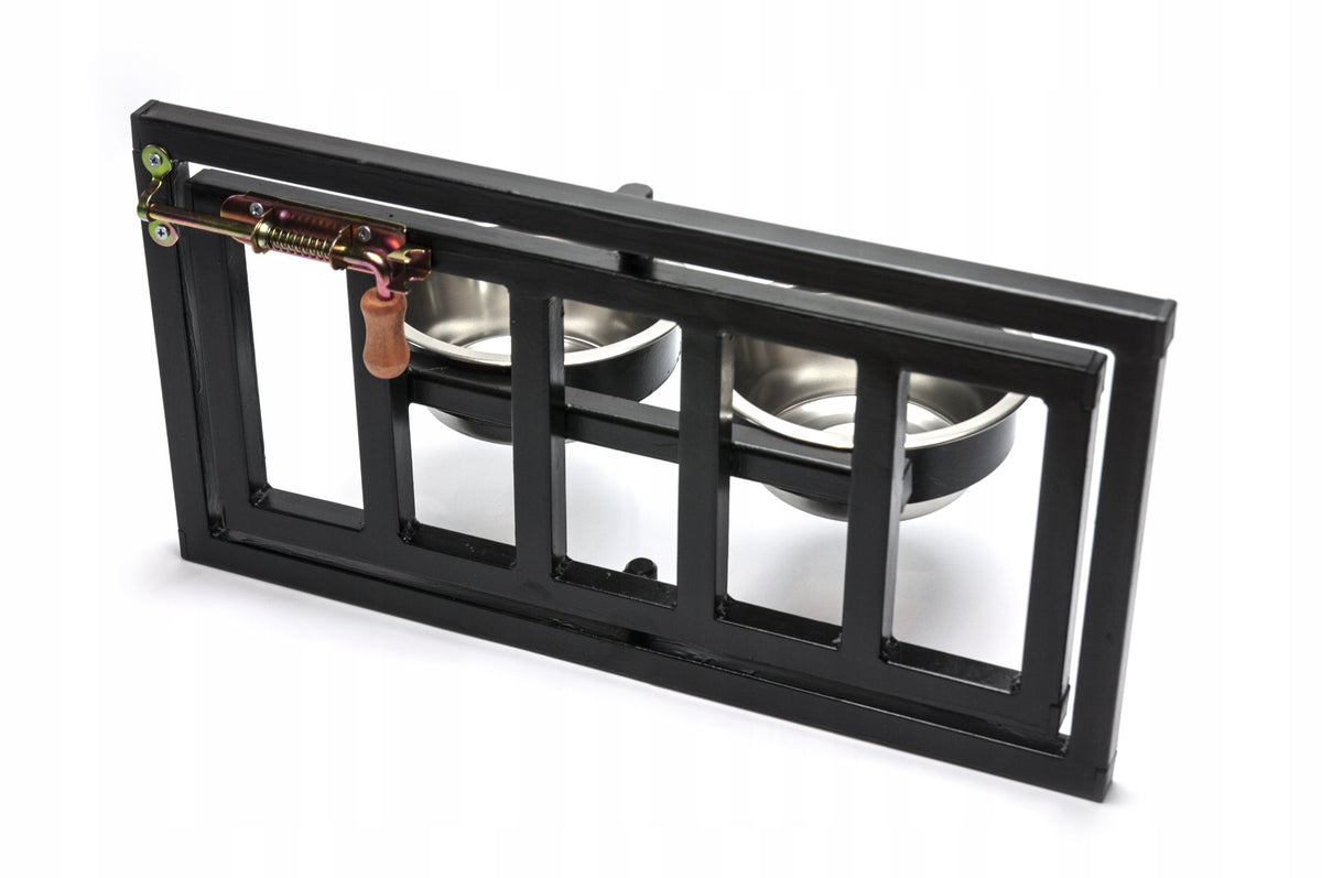 Rotary dog feeder for playpen 2 bowls x 0,9 l Brand no brand