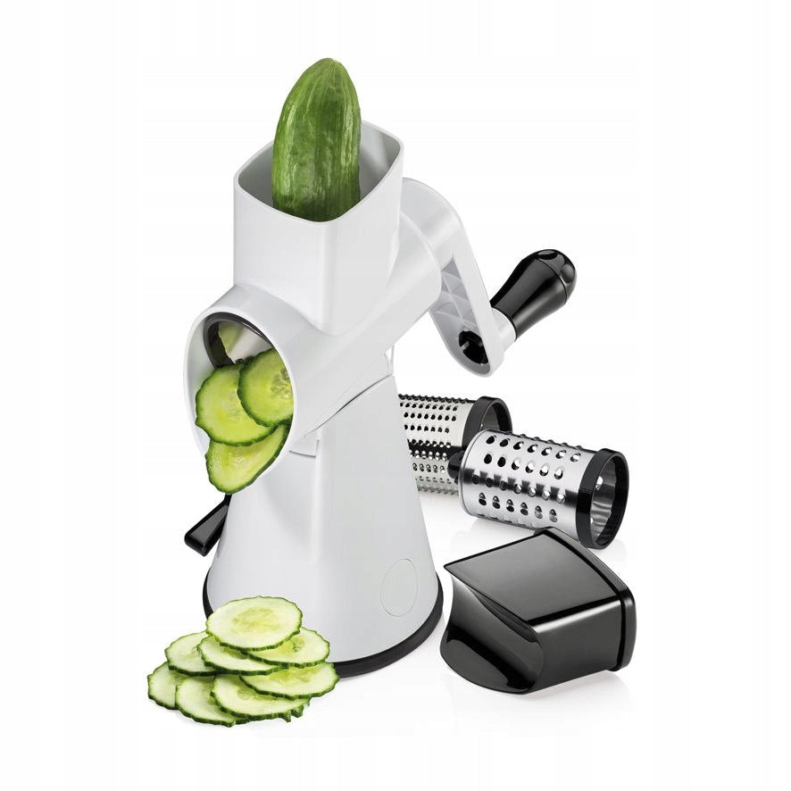 Rotary grater with crank 3 cartridges KUCHENPROFI