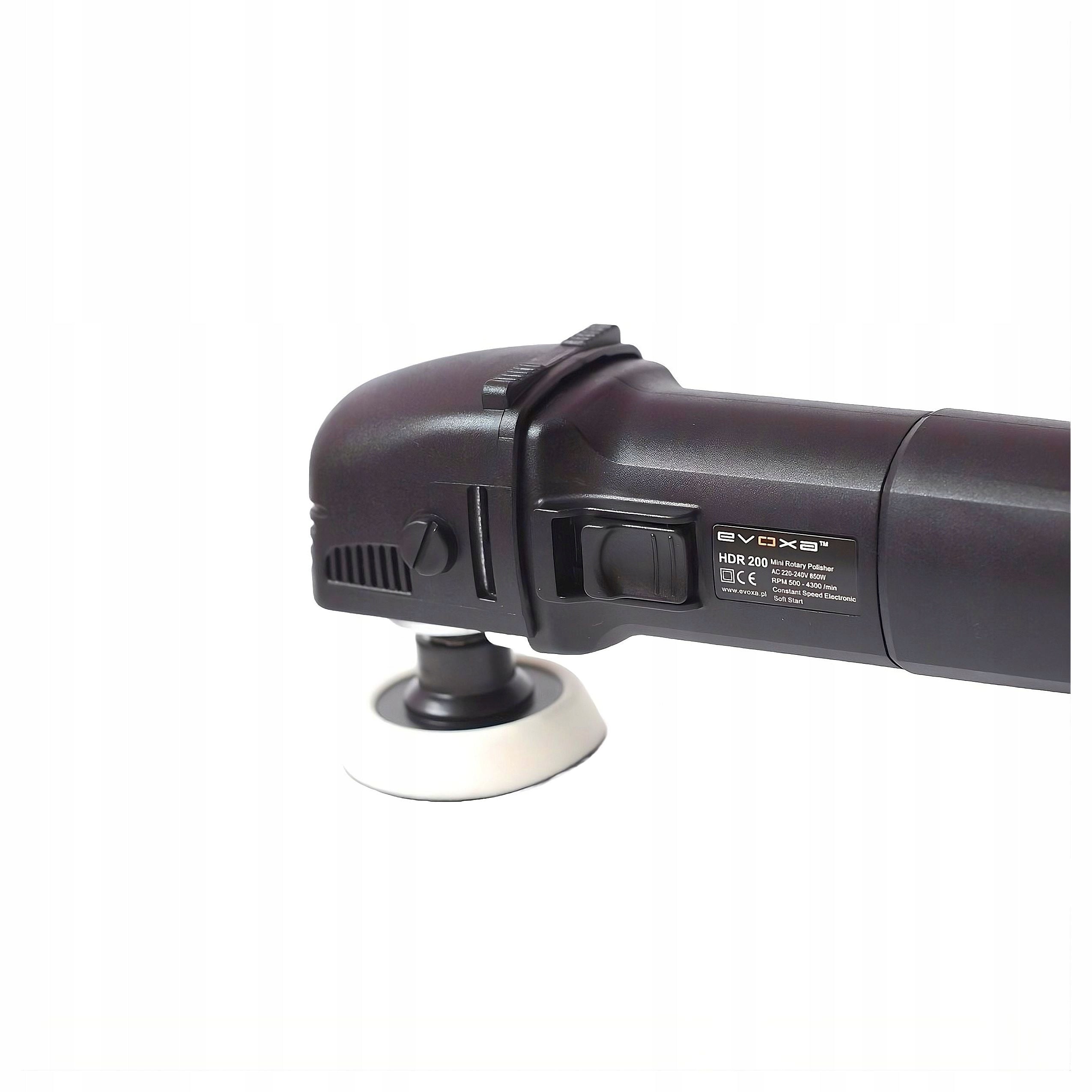 Rotary polisher 75mm 850W Evoxa HDR200 small polishing machine for details Manufacturer code HDR200