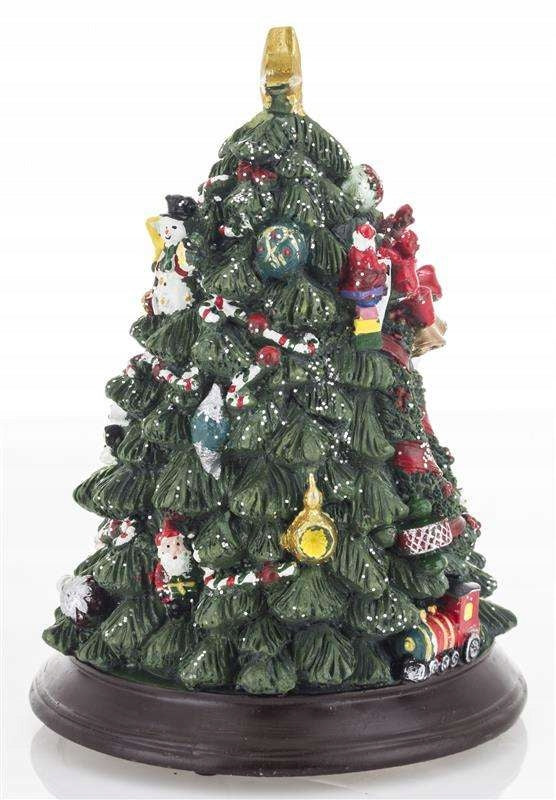 Rotating Christmas tree with music box ART-POL 146579 Manufacturer code 146579