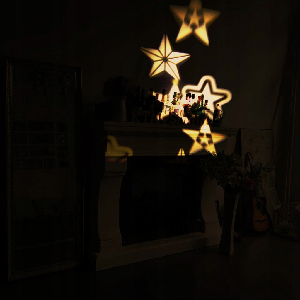 Rotating LED decorative projector. Brand no brand