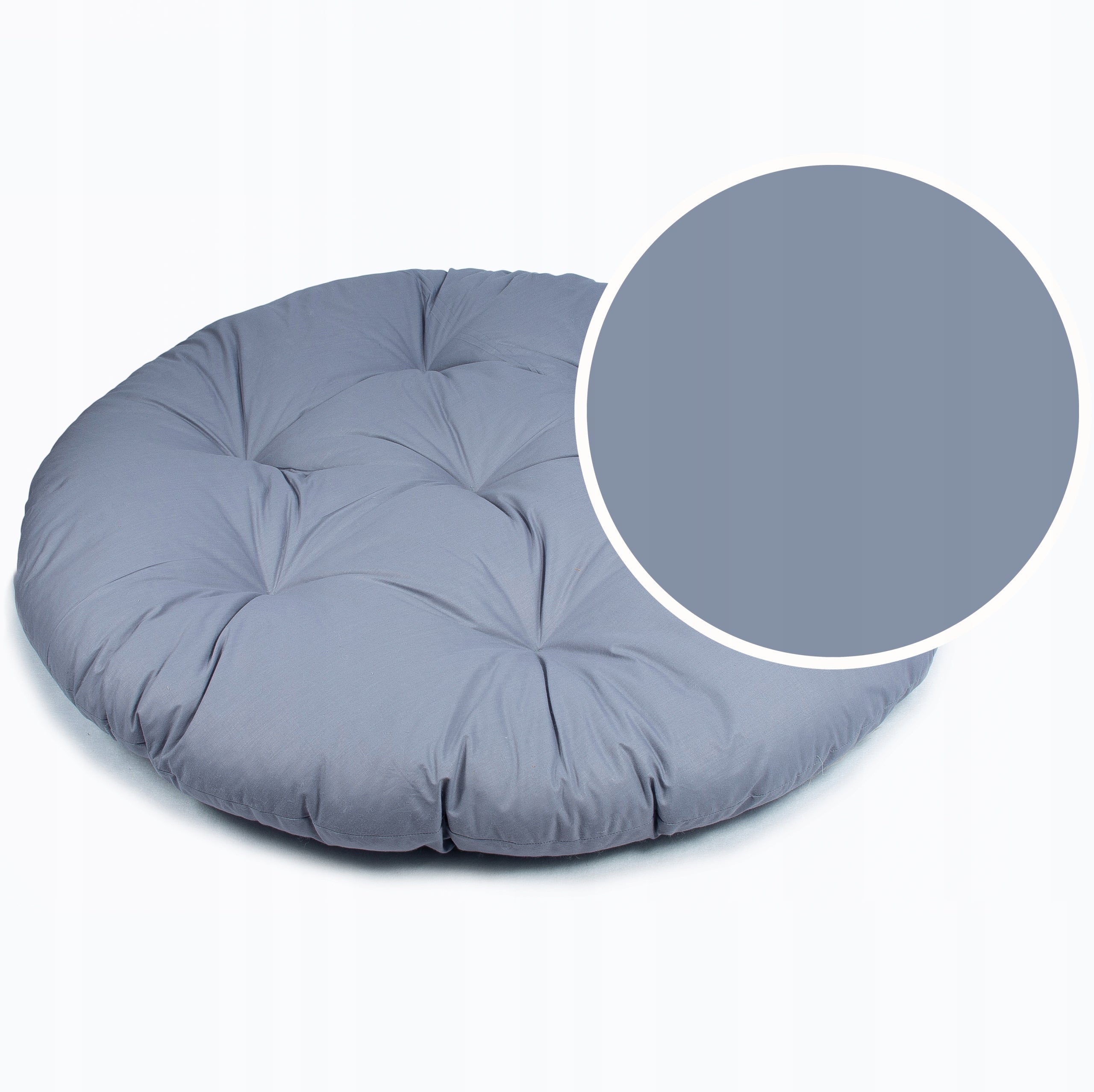 Round cushion for swing, cocoon, armchair, stork nest 100 grey Manufacturer code 5908291043568