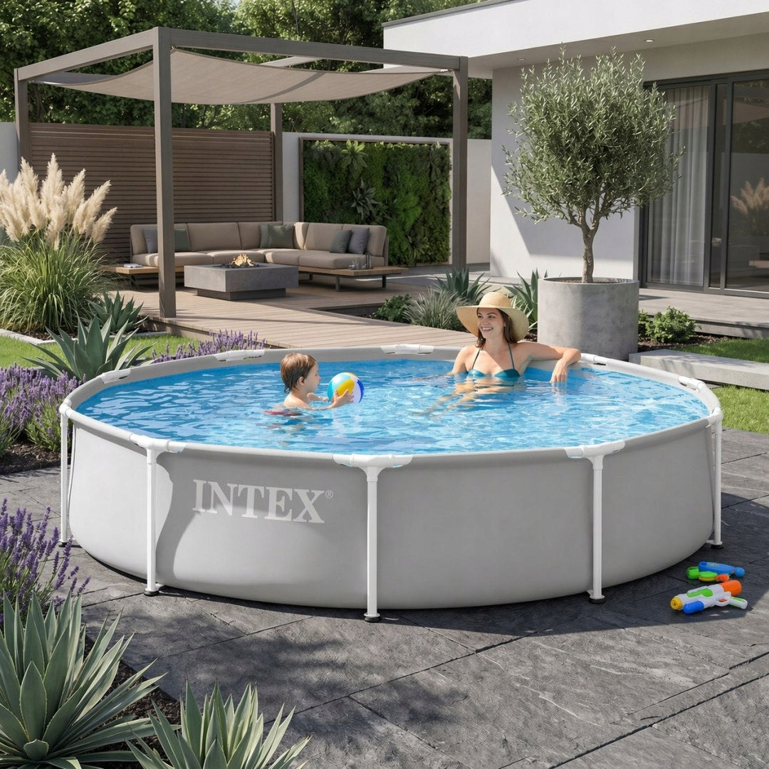Round frame pool Intex 305 x 305 cm 26700 Packaging status original