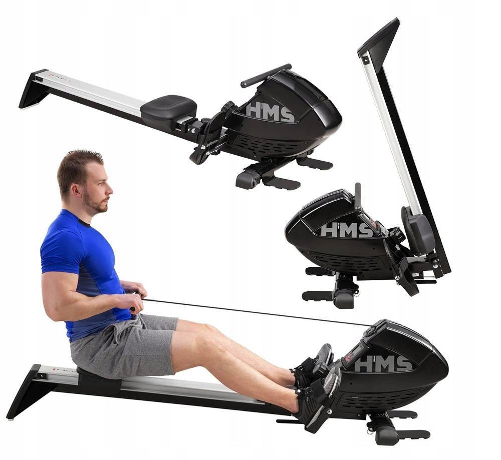 Rowing Machine Magnetic Rowing Exerciser Folding Training For Exercise
