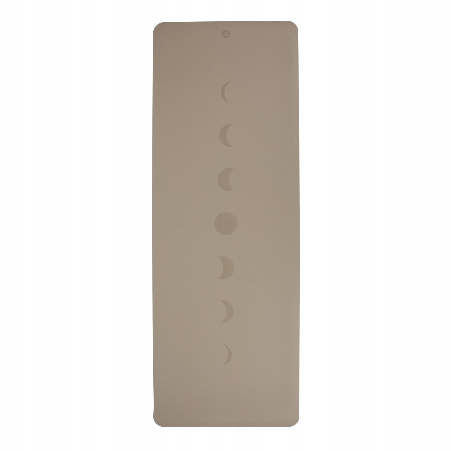 Rubber Yoga Mat Bodhi Phoenix 4mm Moon Phases - Beige