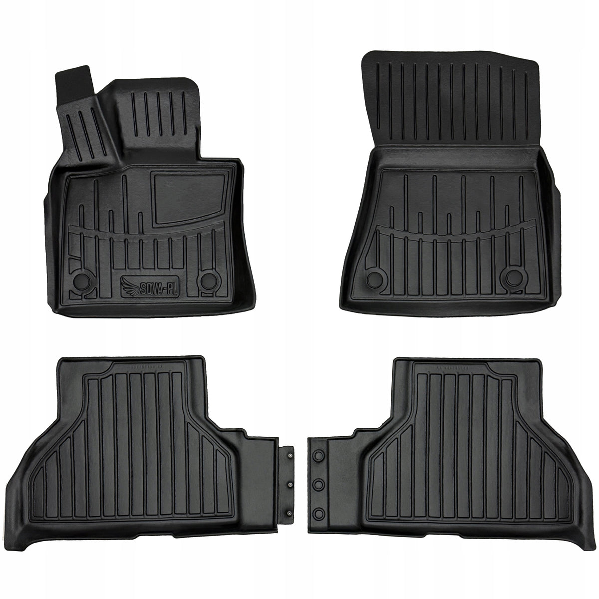 Rubber mat and rug set BMW X5 E70 (2006-2013) Packaging status original