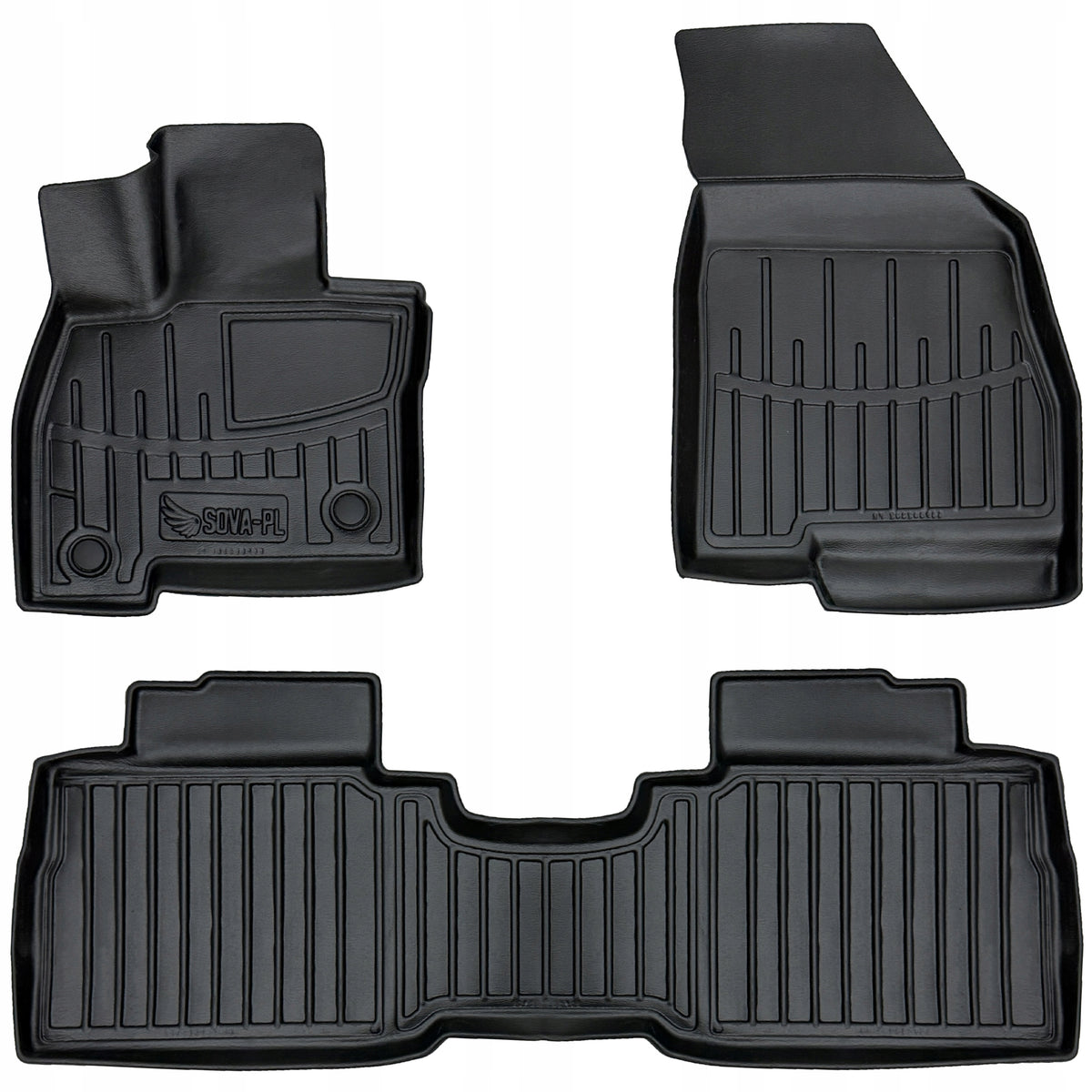 Rubber mat and rug set Jaecoo 7 (since 2025) Hybrid (HEV), Plug-in Hy=> Packaging status original