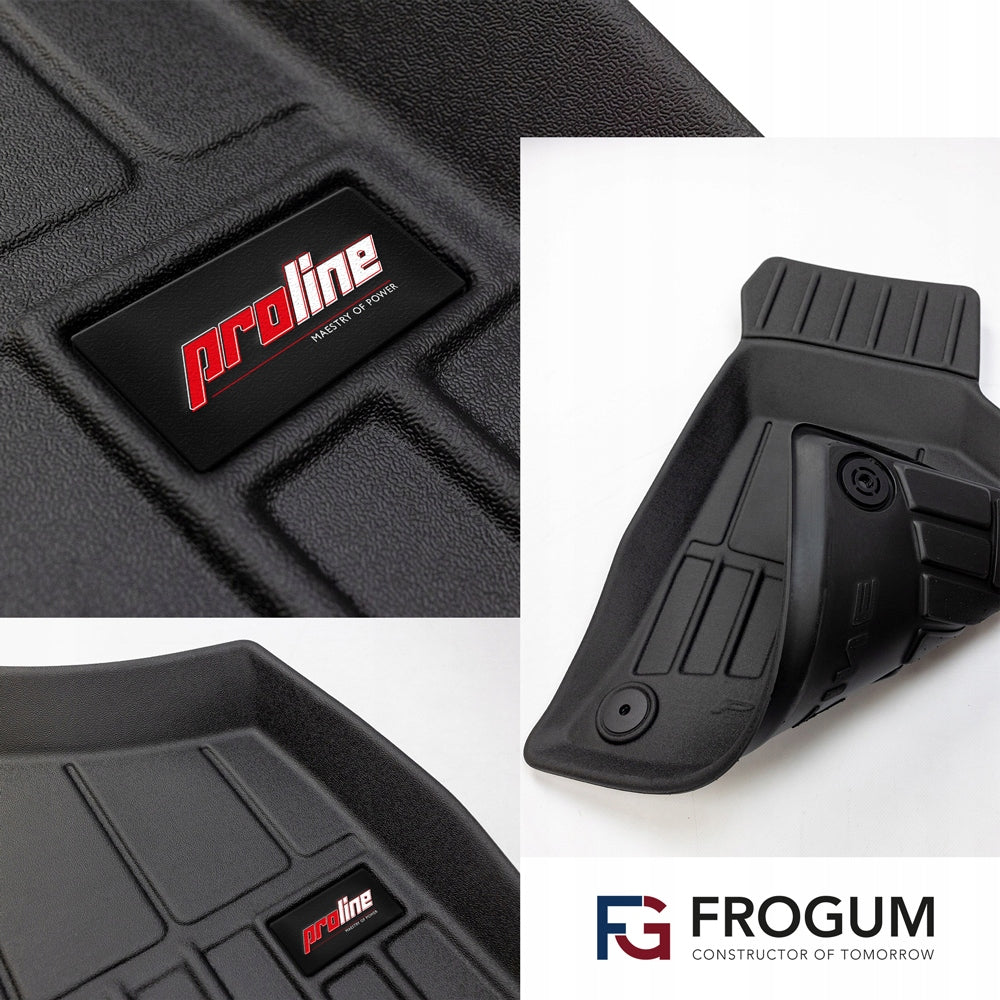 Rubber set 3D rugs and mat BMW X1 F48 2015-2022 without adjustable rear Manufacturer Frogum