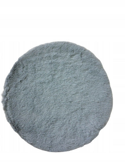 Rug Faux Sheepskin 35 cm grey Color gray