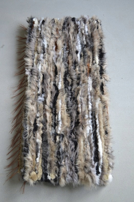 Rug carpet plaid walkway - sheepskin woven