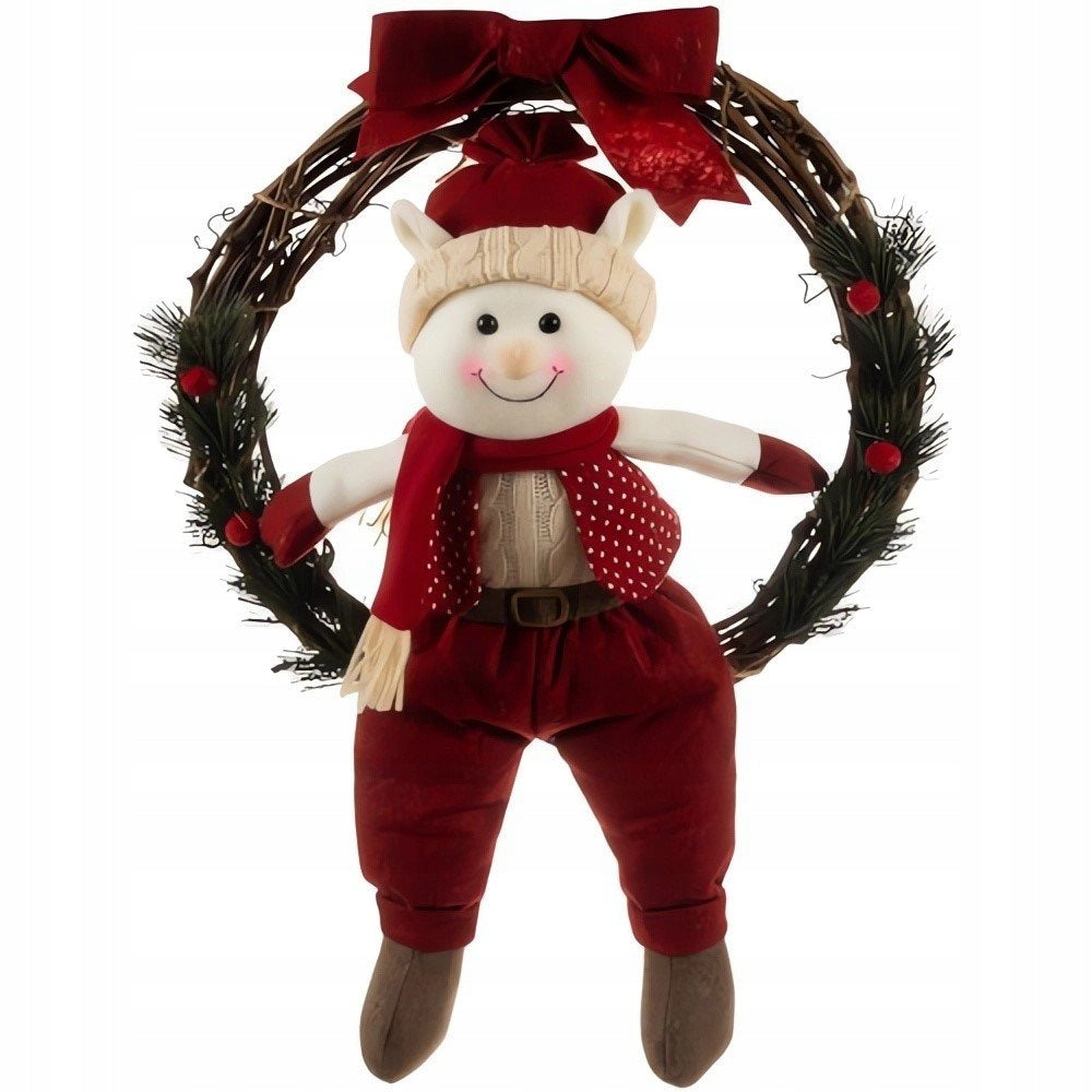 Ruhhy 22350 Vánoční dekorace věnec na dveře ELF 55 cm